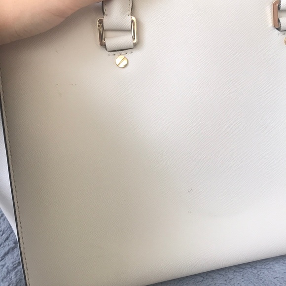 Cream/off-white Michael Kors purse - Picture 4 of 4